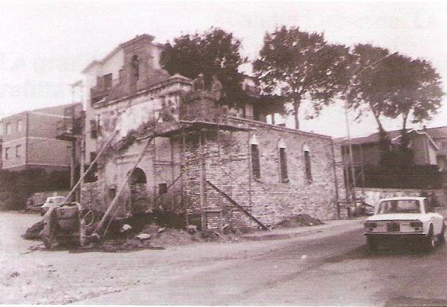 Le rovine della chiesetta